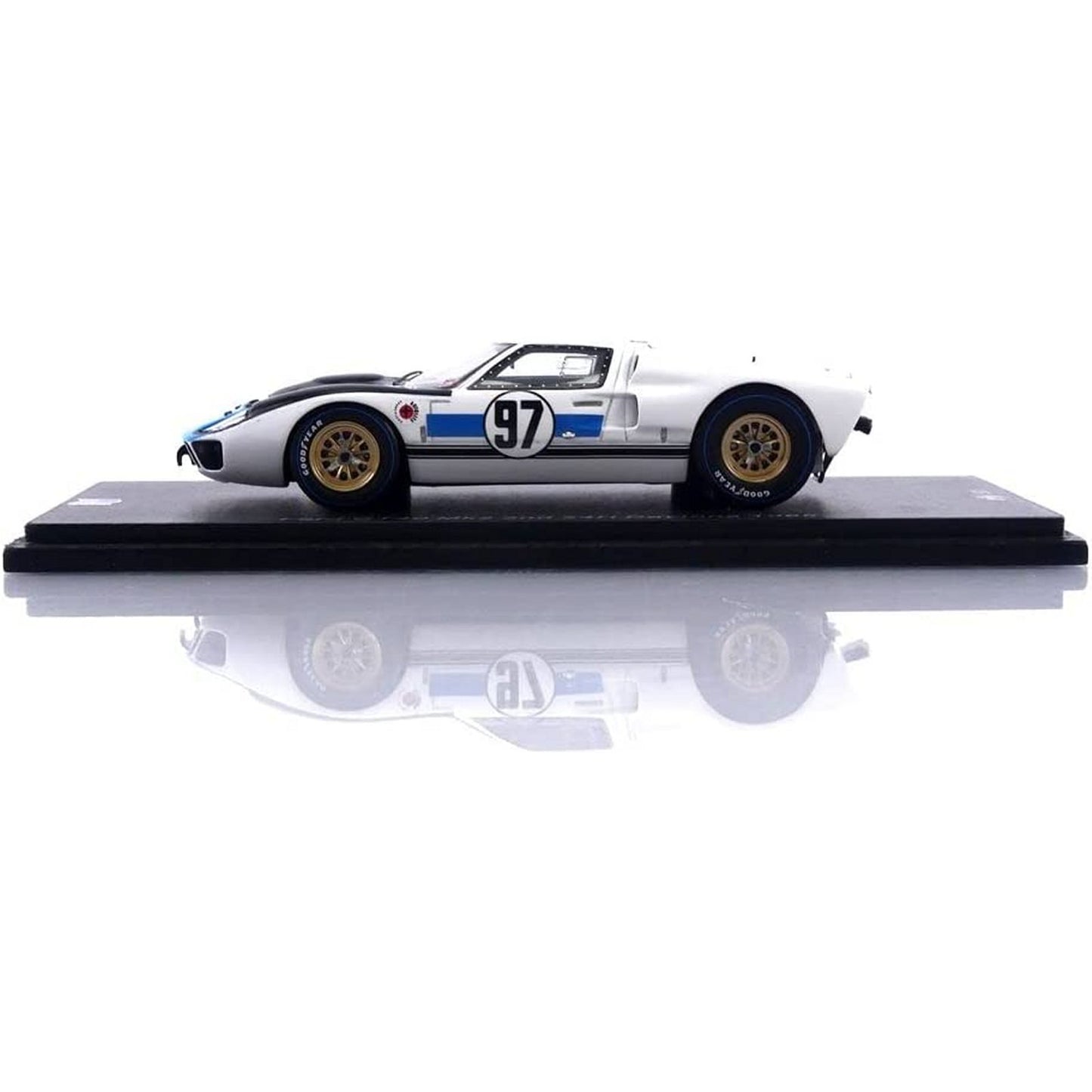 Ford GT40 Mk 2 D.Gurney/J.Grant (Shelby American 24H Daytona 1966) in White.Black