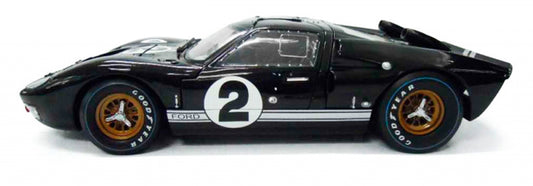 Ford GT40 Mk II Bruce Mclaren - Chris Amon (Le Mans 24Hrs 1st Place 1966) in Black