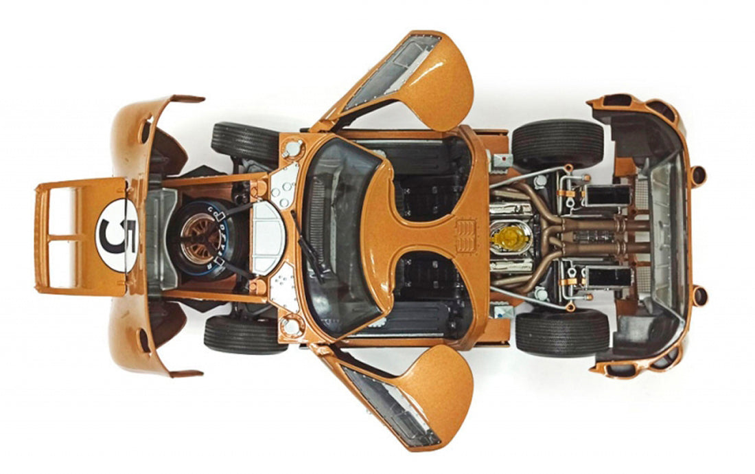Ford GT40 Mk II Ronnie Bucknum - Dick Hutcherson (Le Mans 24Hrs 3rd Place 1966) in Gold