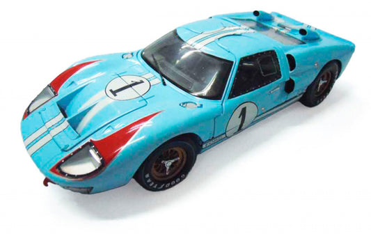 Ford GT40 Mk II Ken Miles - Denny Hulme (Le Mans 24Hrs 2nd Place 1966) in Blue