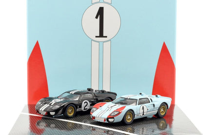 Ford GT40 MK II (#2 #1 Winner and Second Le Mans 1966) in Blue/Orange/Black