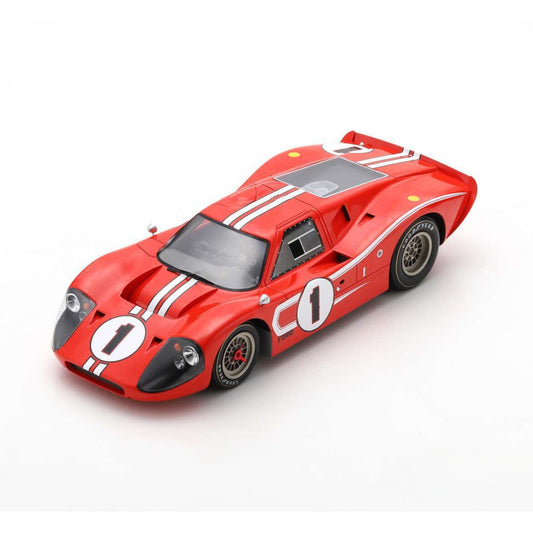 Ford GT40 Mk IV D. Gurney - A.J. Foyt (No.1 Winner 24H Le Mans 1967) in Red