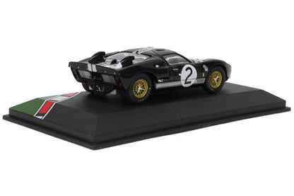 Ford GT40 Mk.II (Le Mans 24Hr Winner 1966) in Black and White