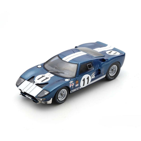 Ford GT40 K.Miles/B.McLaren (No.11 12H Sebring 1965) in Blue/White