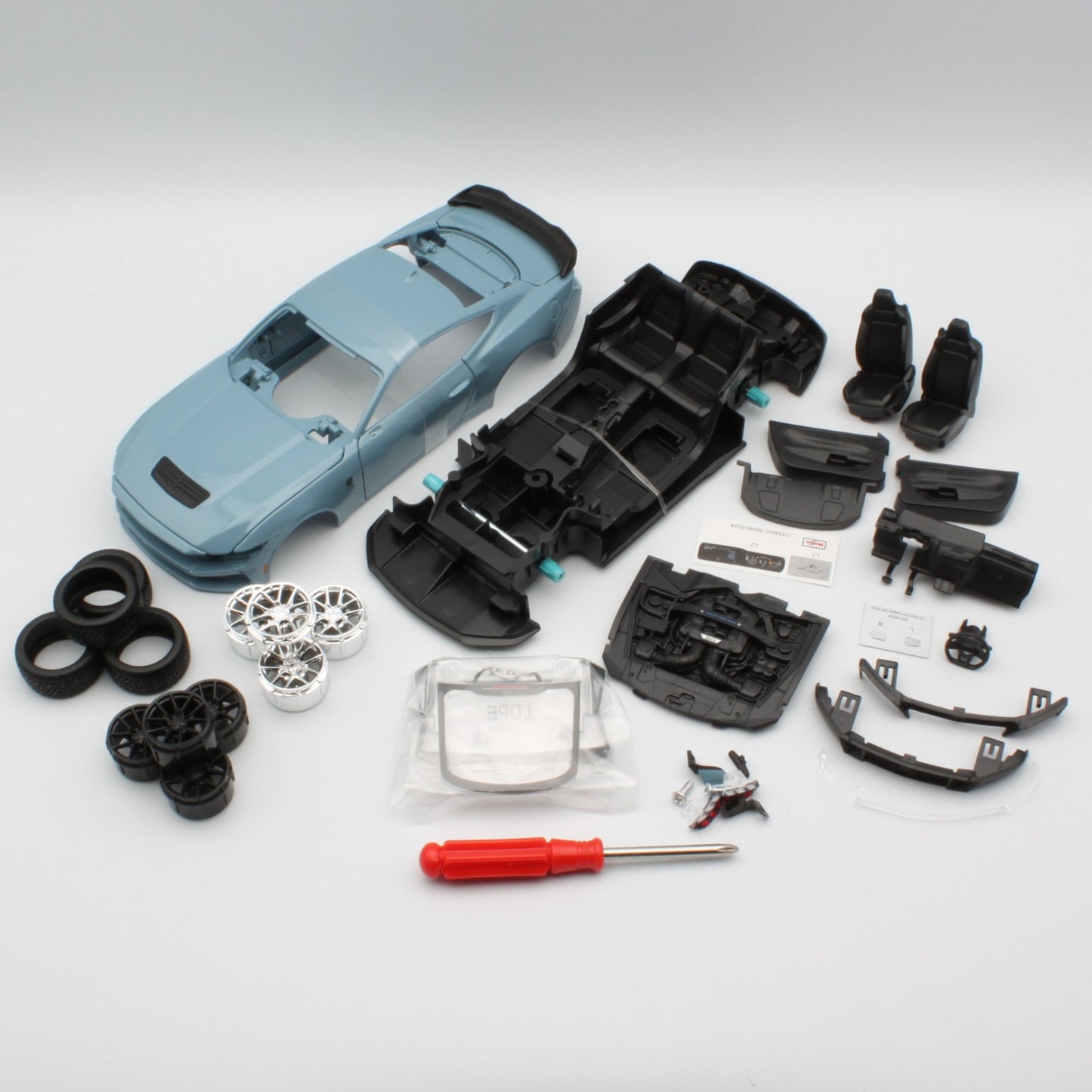 Ford Mustang (Darkhorse 2024) [Kit] in Blue