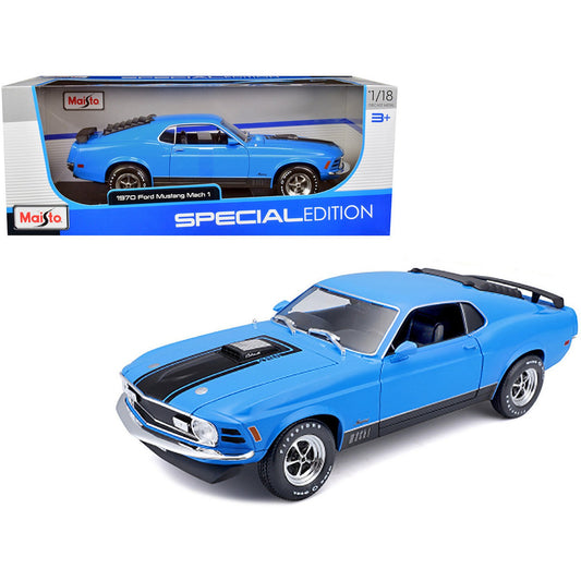 Ford Mustang Mach 1 (1970) in Blue/Black
