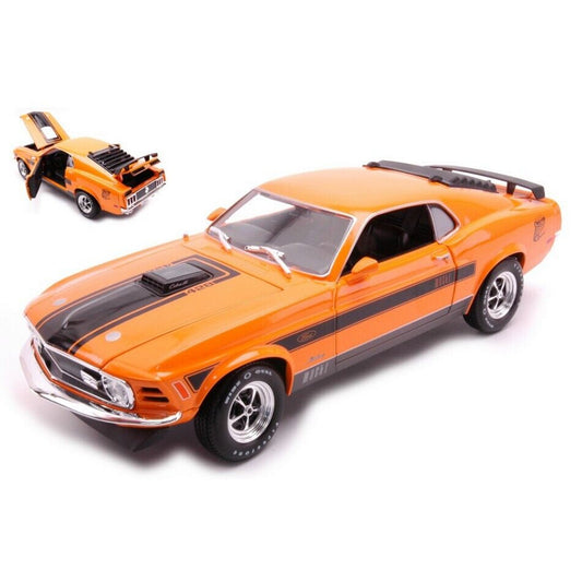 Ford Mustang Mach 1 (1970) in Orange/Black