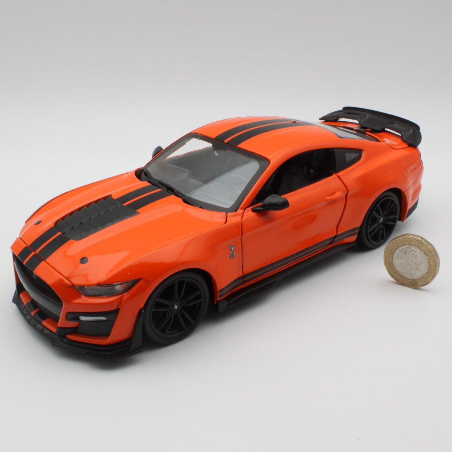 Ford Mustang Shelby GT500 (2020) in Orange/Black