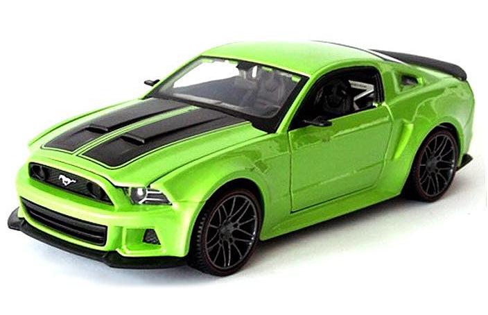 Ford Mustang Street Racer in Lime Green