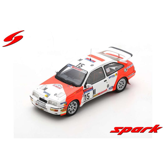 Ford Sierra RS Cosworth C.Sainz/A.Boto (7th Tour de Corse Rallye de France 1987) in White/Orange