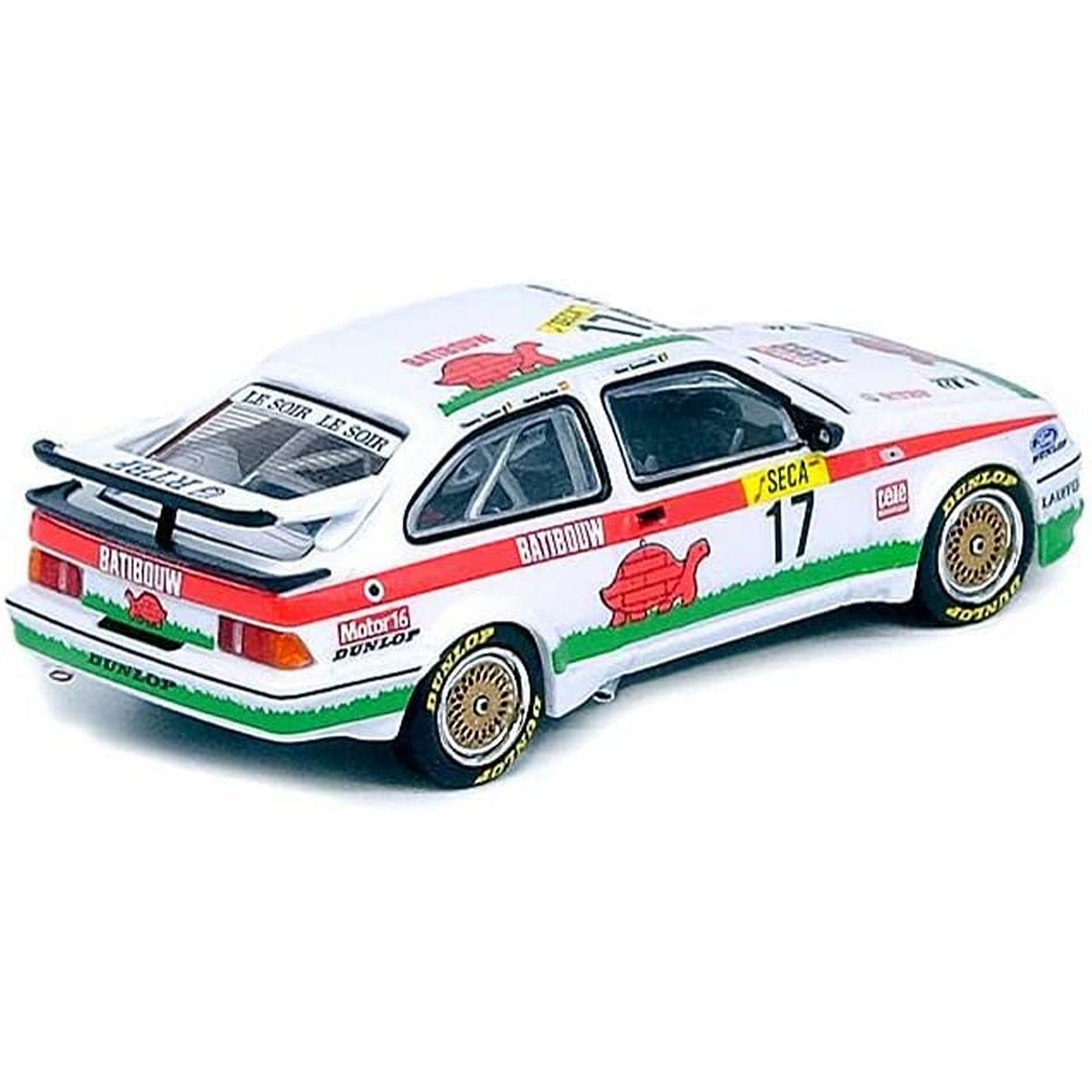 Ford Sierra RS500 Cosworth J.Pareja/A.Semoulin/T.Tassin (WTCC Spa 24H 1987) in White/Red/Green
