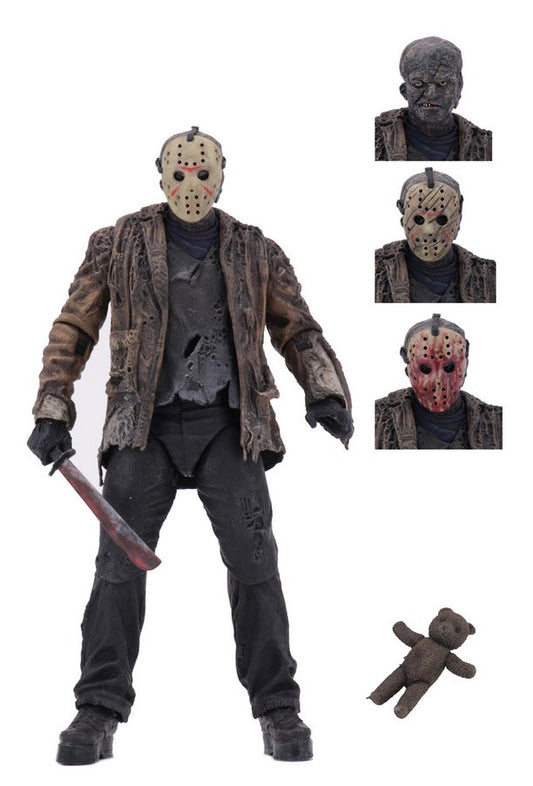 Jason Voorhees Ultimate Edition Poseable Figure From Friday the 13th Freddy vs Jason