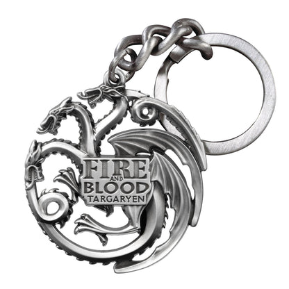 Targaryen Sigil Keyring From Game Of Thrones