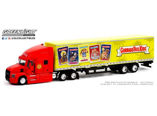 Diecast Model Lorry From Garbage Pail Kids in Yellow/Red