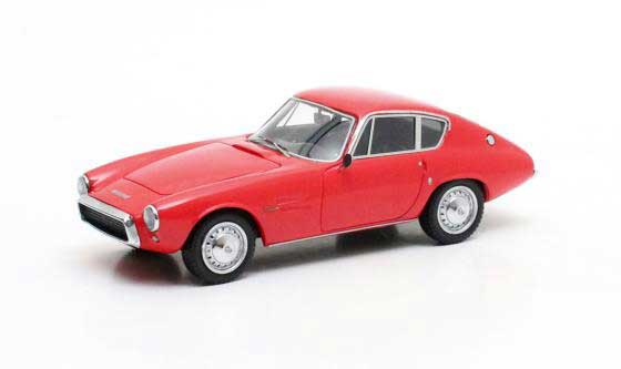 Ghia Fiat 1500 GT Coupe (1964) in Red