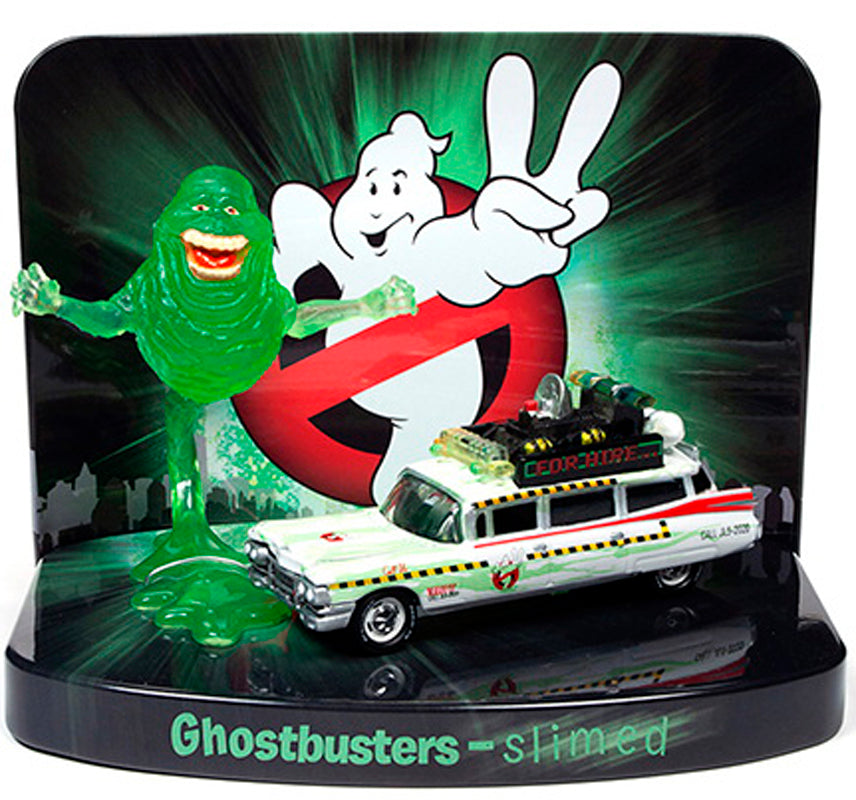Ecto-1A Cadillac From Ghostbusters in White