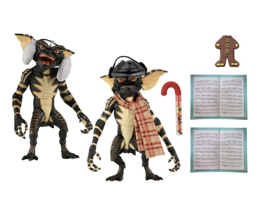 Gremlins Christmas Winter Scene Version 2 Poseable Figure Set From Gremlins