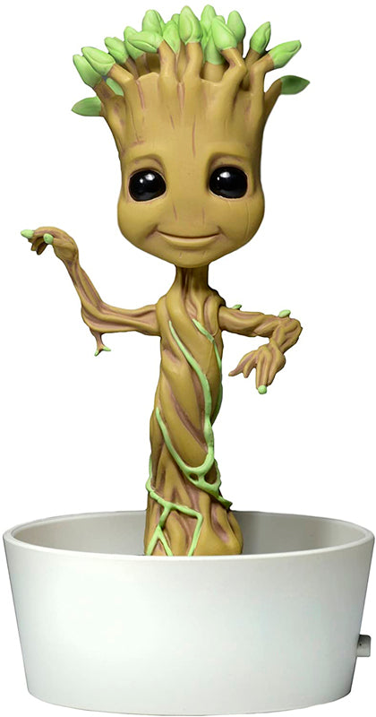 Dancing Groot Body Knockers Solar Powered Statue From Guardians Of The Galaxy