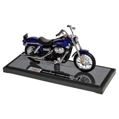 Harley Davidson Dyna Street Bob (2006) in Blue