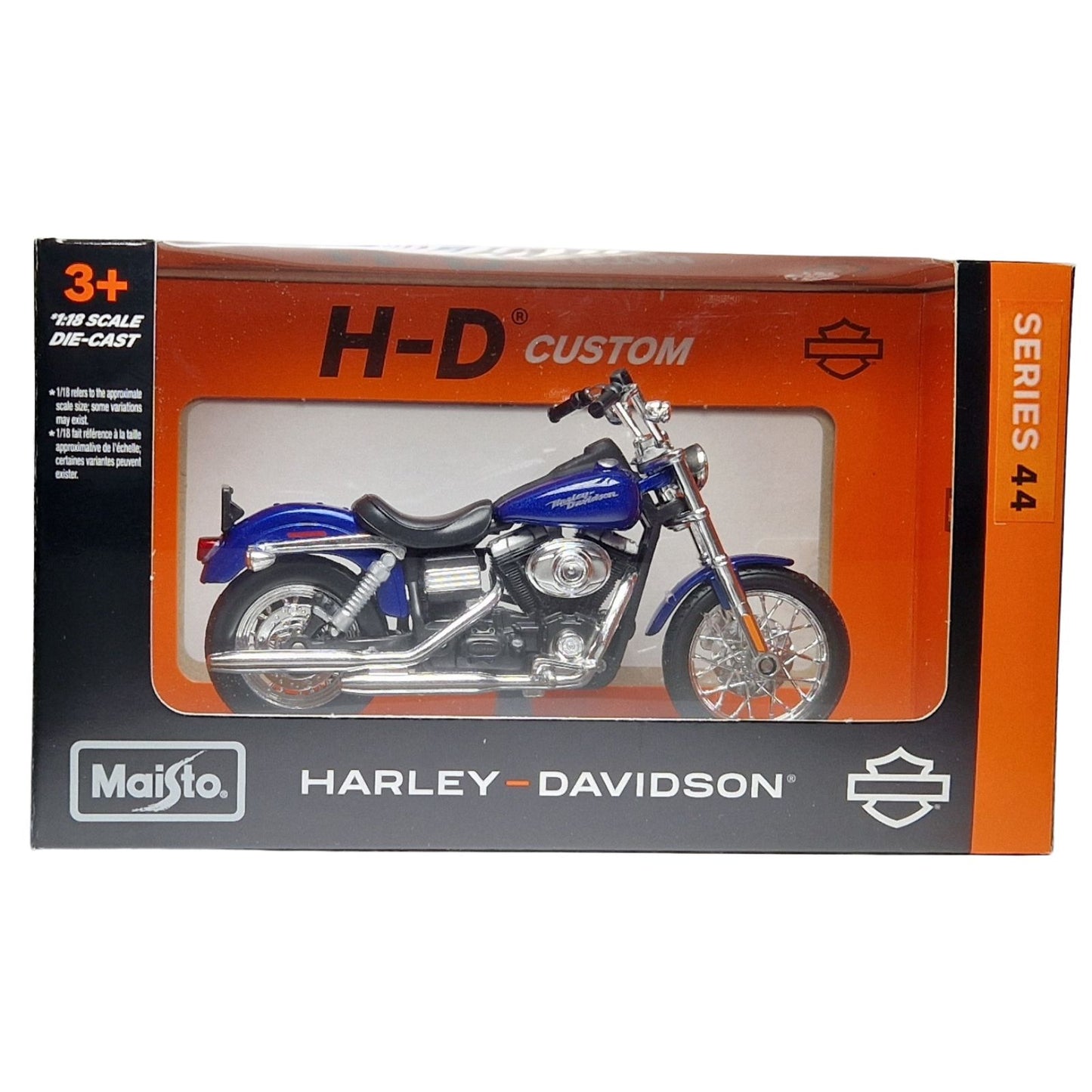 Harley Davidson Dyna Street Bob (2006) in Blue