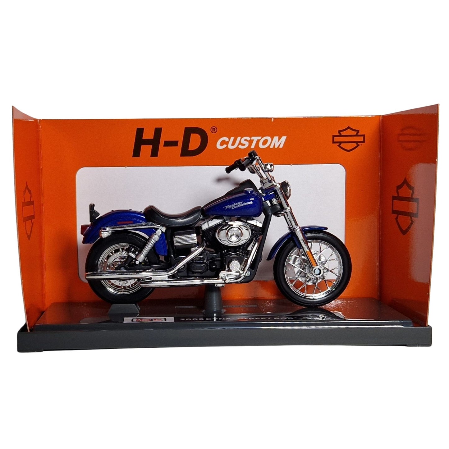 Harley Davidson Dyna Street Bob (2006) in Blue