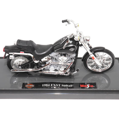 Harley Davidson FXST Softail (1984) in Black