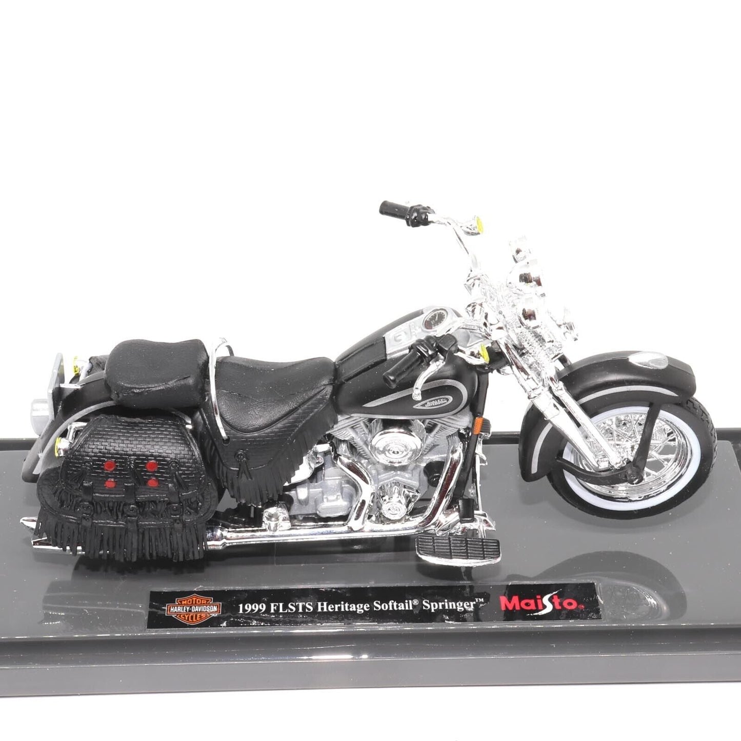 Harley Davidson FLSTS Heritage Softail Springer (1999) in Black