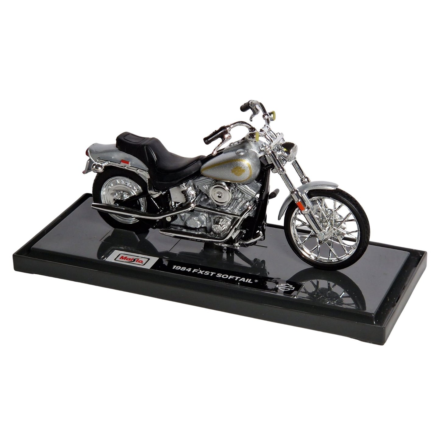 Harley Davidson Softail FXST (1984) in Silver