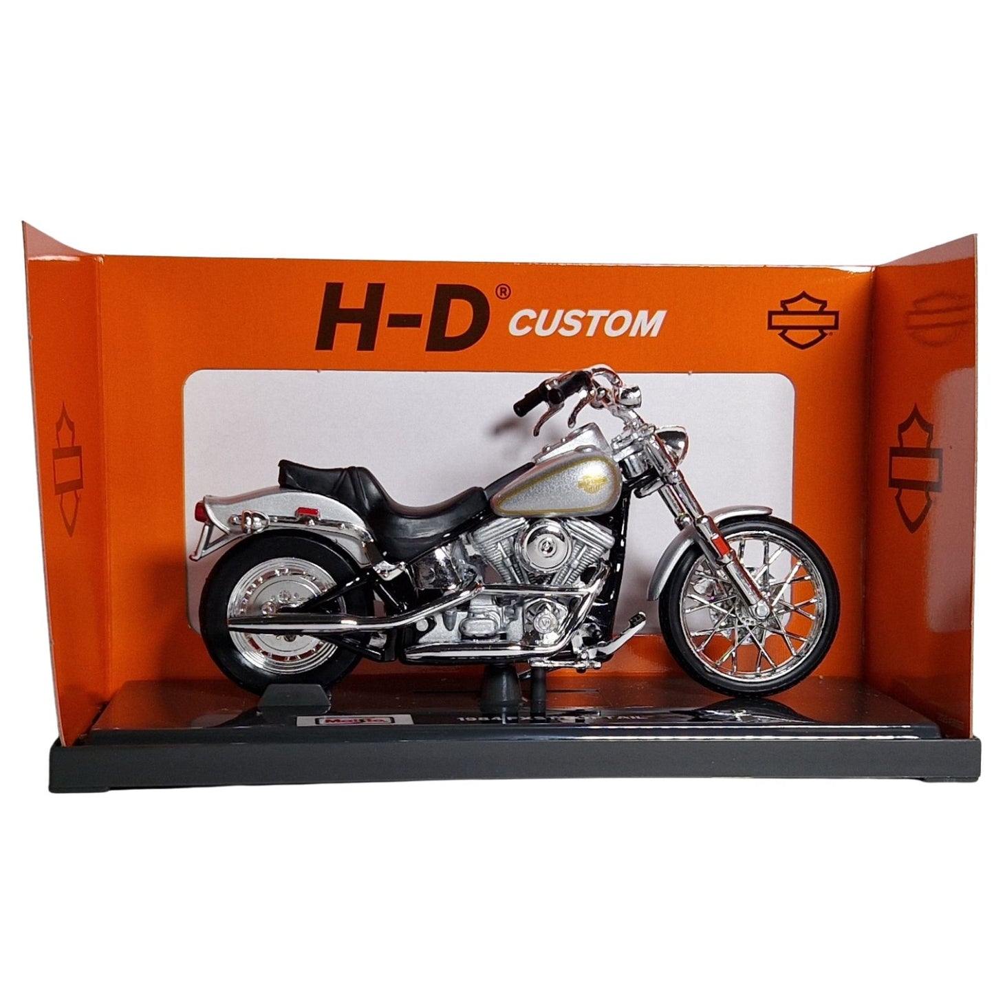 Harley Davidson Softail FXST (1984) in Silver