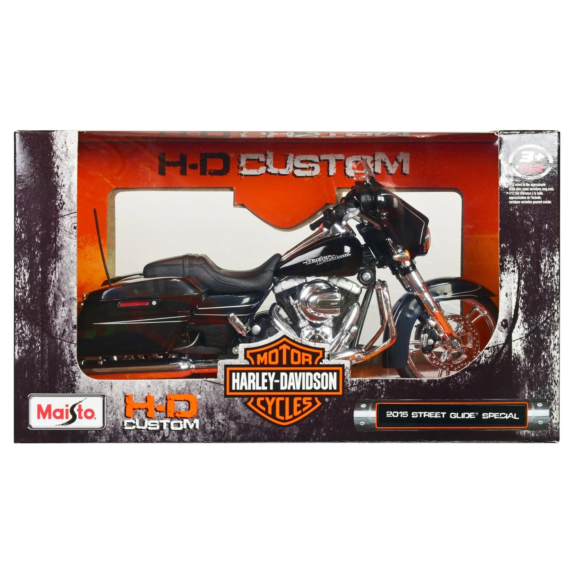 Harley Davidson Street Glide Special (2015) in Black Maisto