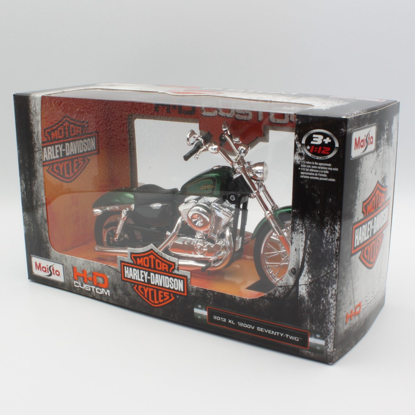 Harley Davidson XL 1200V Seventy Two (2013) in Metallic Green