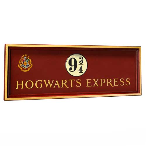 Platform Nine and Three Quarters Sign From Harry Potter and The Chamber Of Secrets