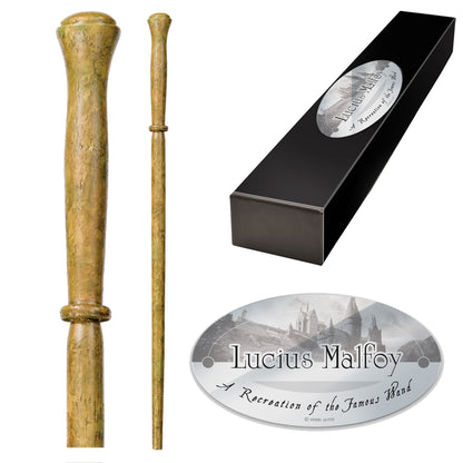 Lucius Malfoy New Design Character Wand Prop Replica From Harry Potter