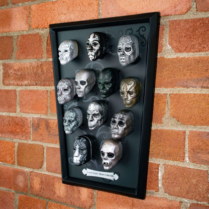 Death Eater 12 Mini Masks Collection Sculpture From Harry Potter