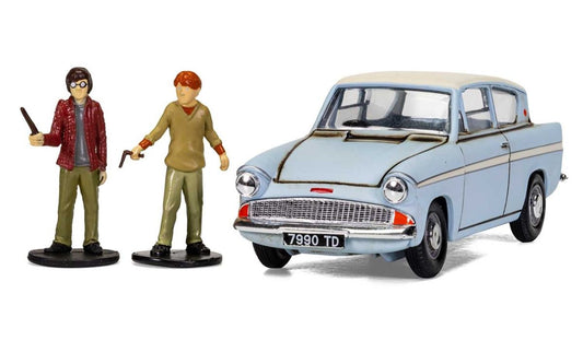 Ford Anglia From Harry Potter in Blue