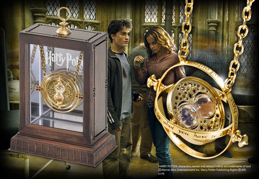 Hermiones Time Turner 24K Gold plated Prop Replica From Harry Potter and The Prisoner of Azkaban