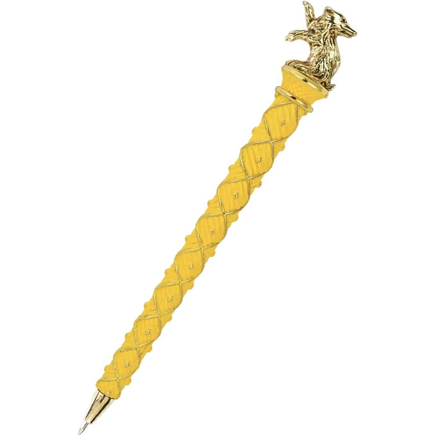 Hulfflepuff Gold Plated Pen From Harry Potter in Yellow