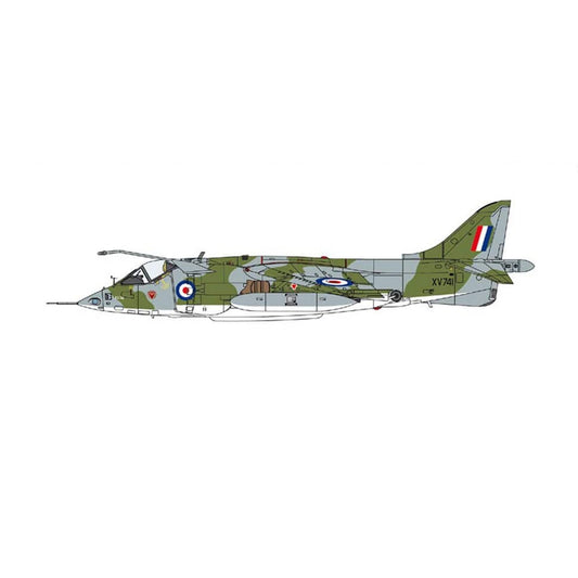 Hawker RAF Harrier GR1 (Transatlantic Air Race 50th Anniversary) [Kit]