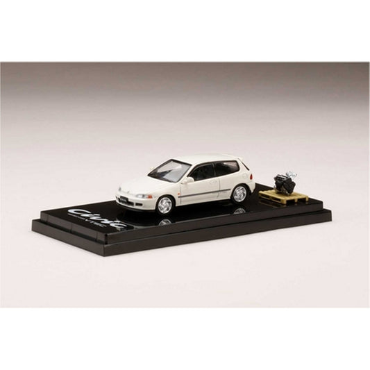 Honda Civic EG6 SiR II (With Engine Display Model) in Frost White