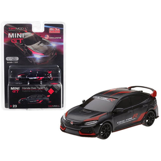 Honda Civic Type R (Customer Racing Study LHD 2017) in Black/Red