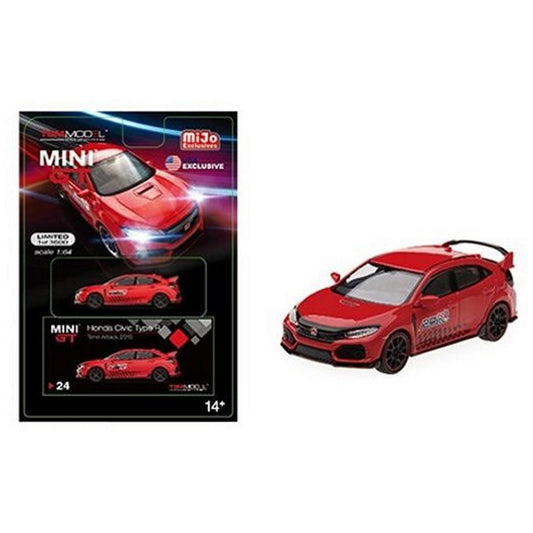 Honda Civic Type R (FK8 Time Attack 2018) in Red/Black