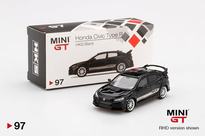 Honda Civic Type R (HKS) in Black