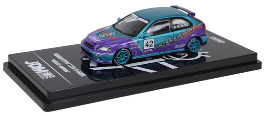 Honda Civic Type-R EK9 (Wharp Racing) in Blue/Purple