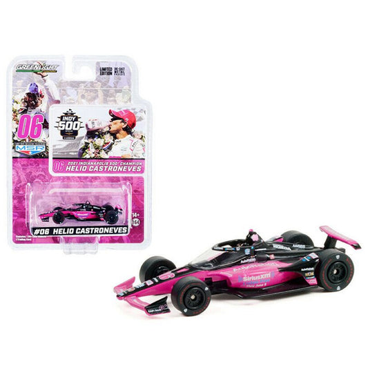 Honda Meyer Shank Racing Helio Castroneves (Indianapolis 500 Champion 2021) in Pink/Black