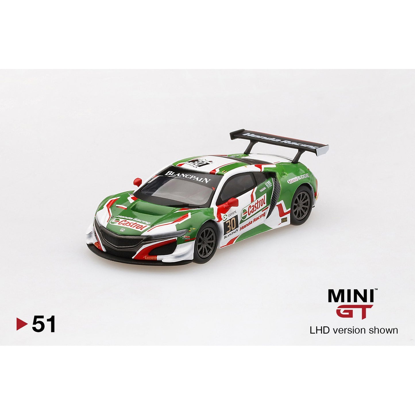 Honda NSX GT3 #30 (24 Hours of Spa 2018) in Green/White