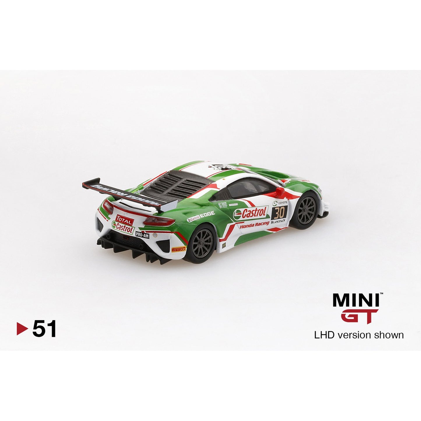 Honda NSX GT3 #30 (24 Hours of Spa 2018) in Green/White