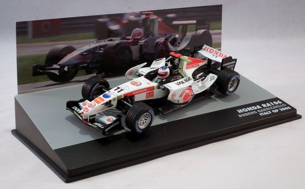 Honda RA106 191 Rubens Barrichello (Italian GP 2006) in White