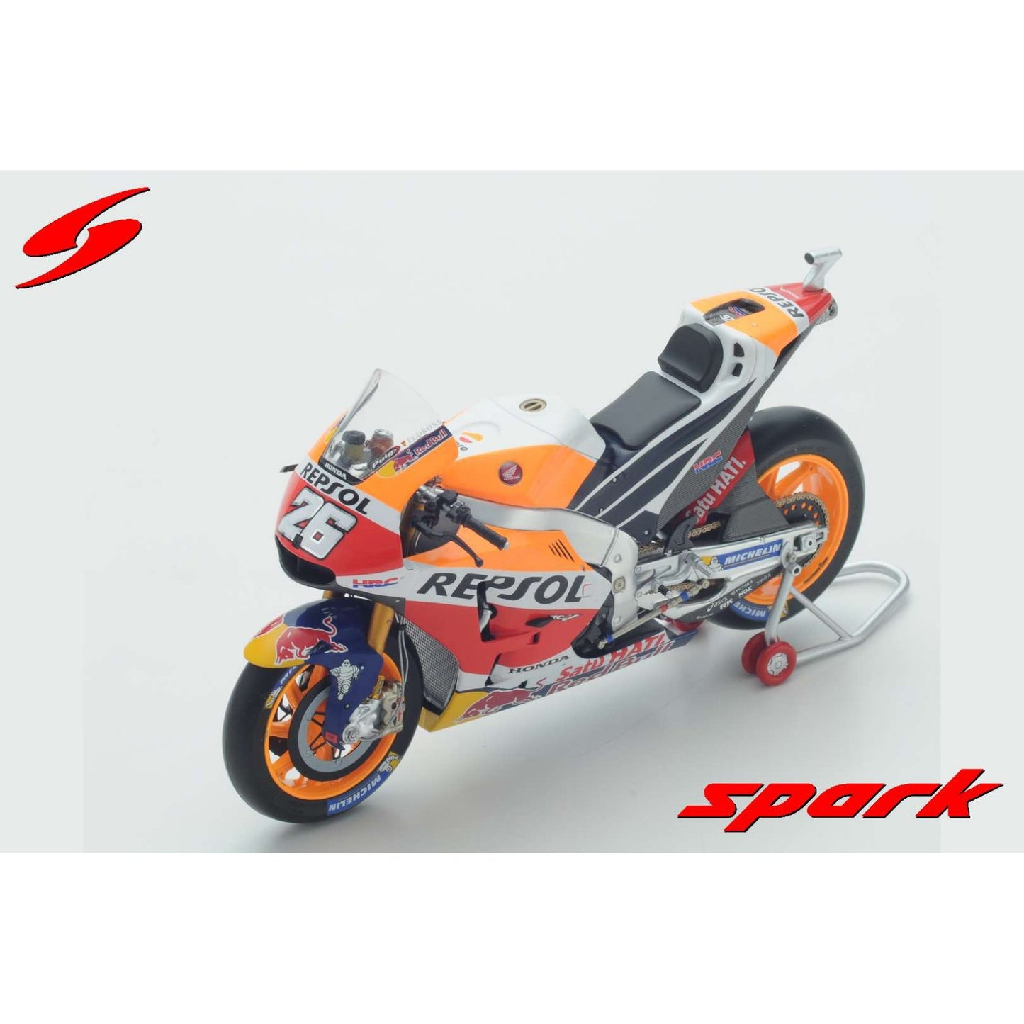 Honda RC213V Dani Pedrosa (Repsol Honda 2017) in Orange/White/Red