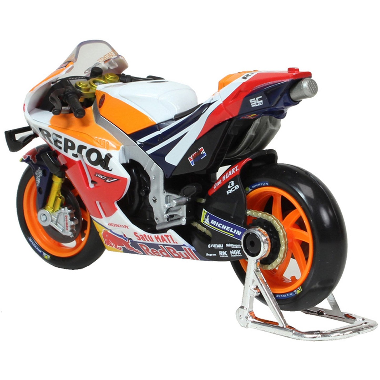 Honda Repsol Pol Espargaro (RC2 13V 2021) in Red/White/Orange