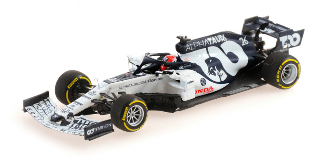 Honda Scuderia Alphatauri AT01 Daniil Kvyat (Italian GP 2020) in Navy Blue/White
